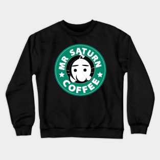 Mr. Saturn Coffee Crewneck Sweatshirt